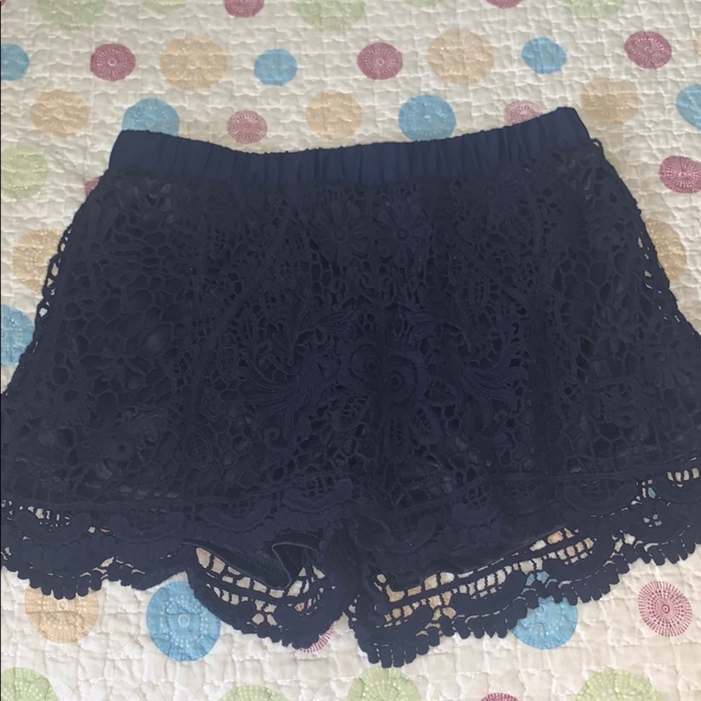 Women’s navy shorts